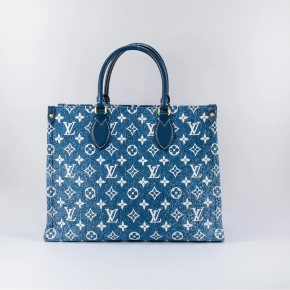 LV Monogram OnTheGo MM Denim - Picture 2 of 6